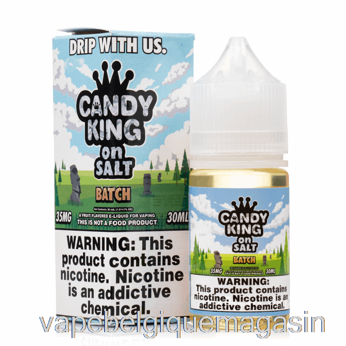 Lot Vape Jetable - Candy King Sur Sel - 30ml 50mg